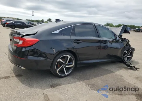 2018 Honda Accord Sport from USA, damaged, VIN 1HGCV2F33JA047175